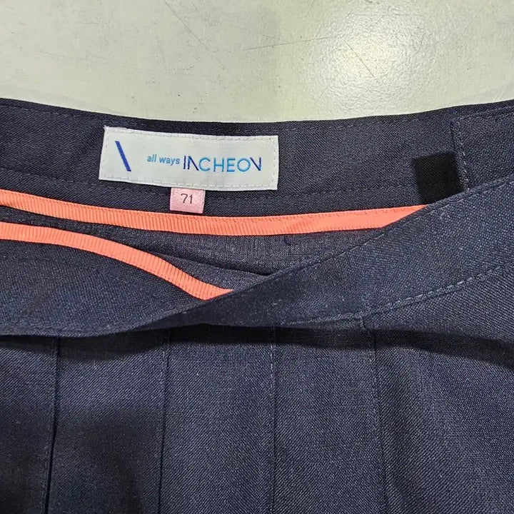 [BUNJANG] Used School Uniform Skirt Size 71 Navy Summer / 중고 교복치마 사이즈 71