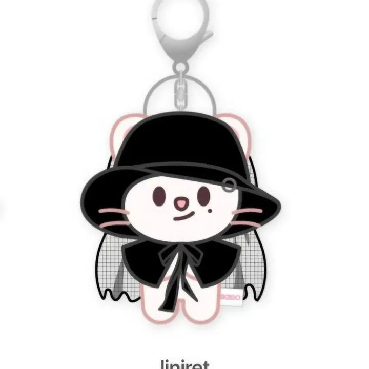 [BUNJANG] Stray Kids Hyunjin Skzoo Do-It Custom Magnet Plush Keyring / 스트레이키즈 스키즈 스키주 두잇 커스텀 마그넷 플러시 키링 지니렛 현진