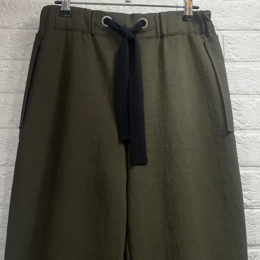 [BUNJANG] TIME Olive Green Slacks Pants / TIME 타임바지 한섬팬츠 한섬바지:) 슬랙스 올리브그린 카키바지