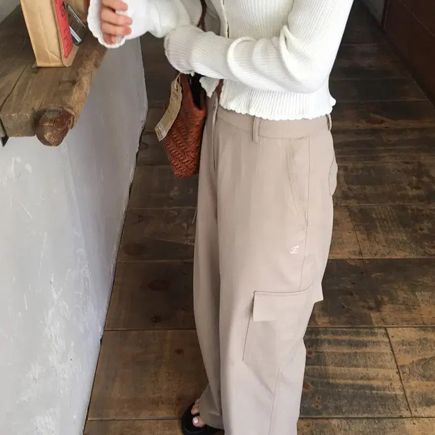 [SOLD OUT] 샵에오브 eove 베이지 카고팬츠 short M