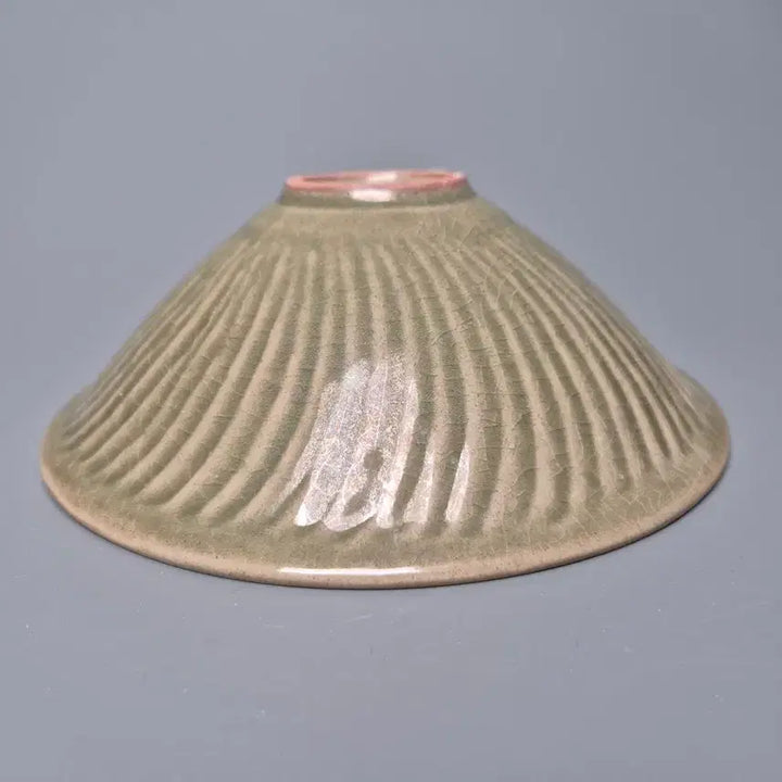 [BUNJANG] Yongcheon Kiln Celadon Embossed Bowl Antique / 용천요 청자 압출양각 동자당초문 대접 중국도자기 골동품 고미술품 수집품