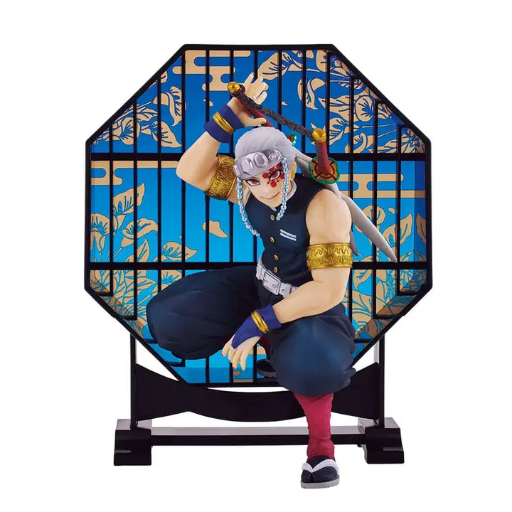 [BUNJANG] Demon Slayer Tengen Uzui Figure with Screen Background / 귀멸의칼날 제일복권 이치방쿠지 우즈이 텐겐 피규어 A상 병풍배경