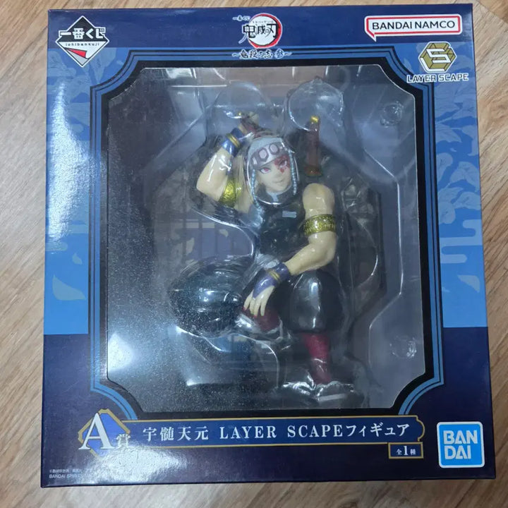 [BUNJANG] Demon Slayer Tengen Uzui Figure with Screen Background / 귀멸의칼날 제일복권 이치방쿠지 우즈이 텐겐 피규어 A상 병풍배경