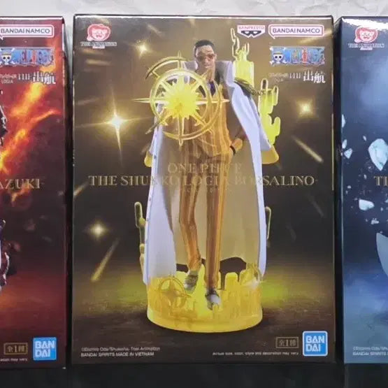 [BUNJANG] One Piece Three Admirals Set / 더 출항 삼대장 세트 (아카이누/키자루/아오키지)