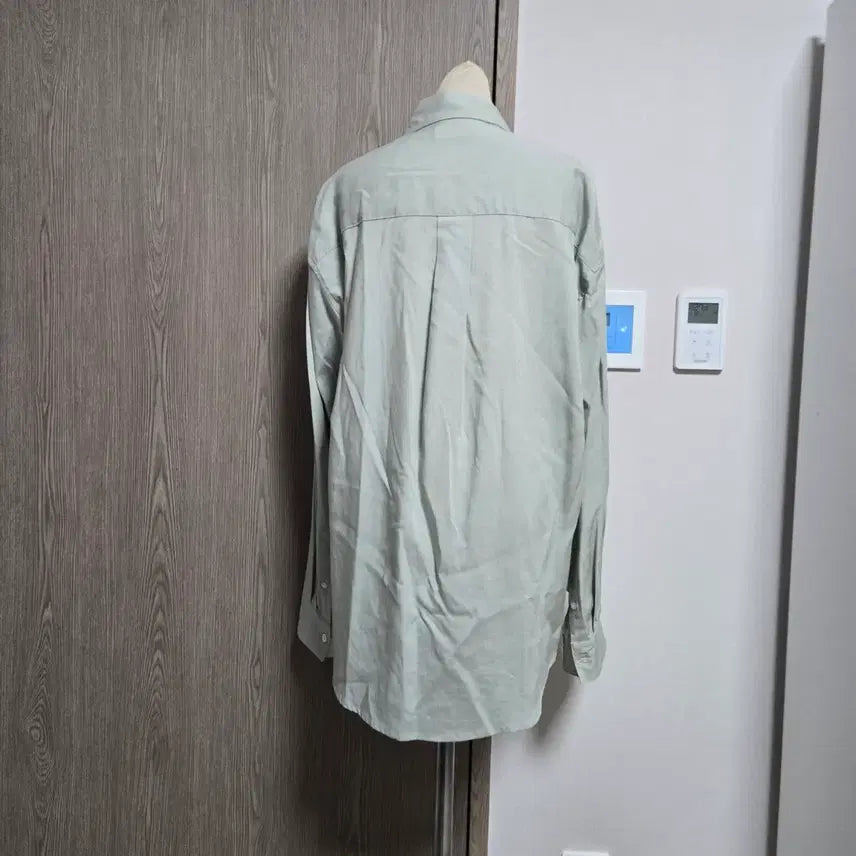 [BUNJANG] LEAU Mint Loose Fit Oversized Shirt / 로우 LEAU 민트색 루즈핏 셔츠 남방 오버핏
