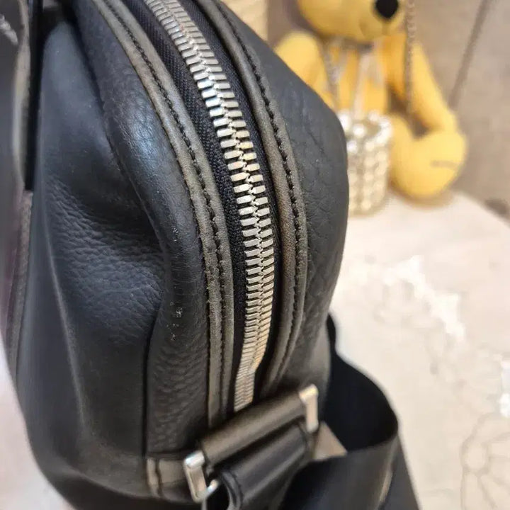 [BUNJANG] Paul Smith Black Leather Boston Bag / 폴스미스 블랙 가죽 토트백 보스턴백
