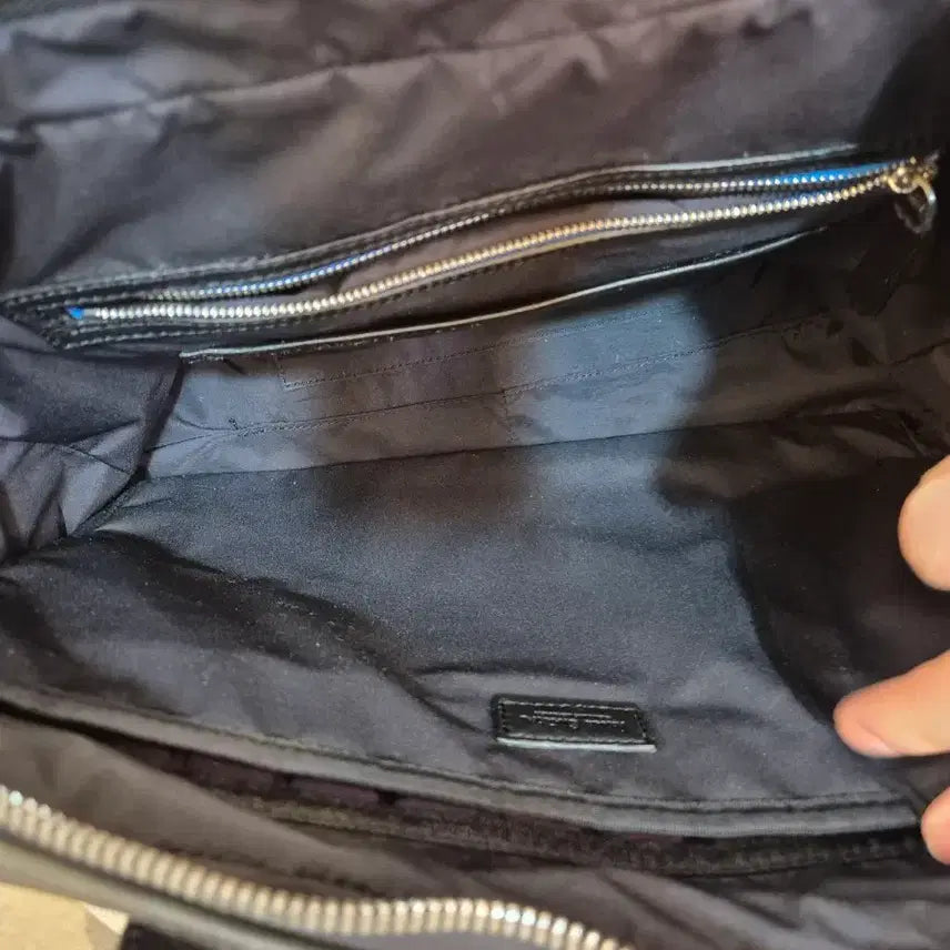 [BUNJANG] Paul Smith Black Leather Boston Bag / 폴스미스 블랙 가죽 토트백 보스턴백