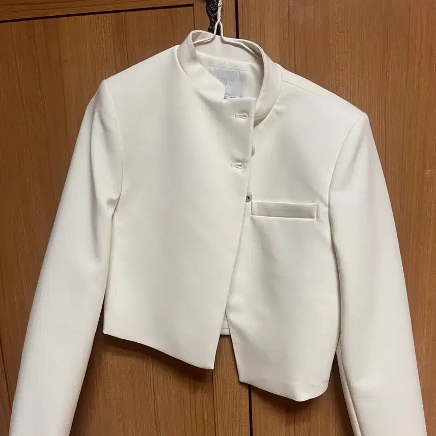 [BUNJANG] Zara White Jacket XS / 자라 화이트 자켓 xs