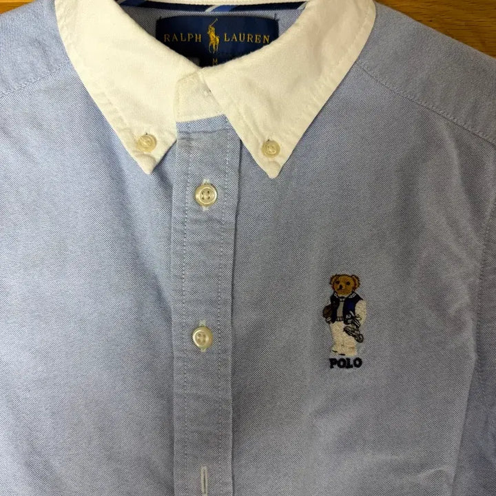 [SOLD OUT] 폴로 랄프로렌 베어 셔츠 블루m(10-12)