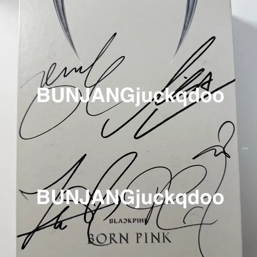 [BUNJANG] BLACKPINK Signed Album / 블랙핑크 친필싸인앨범 blackpink signed album