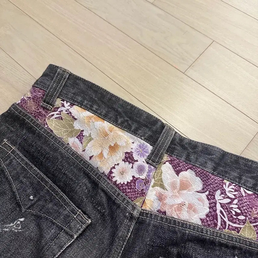 [BUNJANG] GUMU Oriental Denim Pants / GUMU 오리엔탈 데님