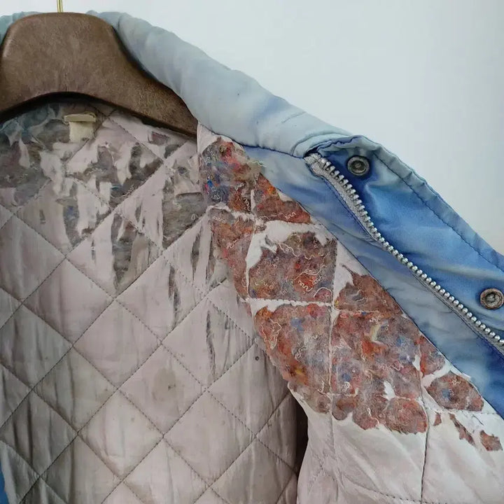 [BUNJANG] American Vintage Distressed Sun-Faded Jacket / 아메리칸 빈티지 자켓 선페이드 디스트레스드