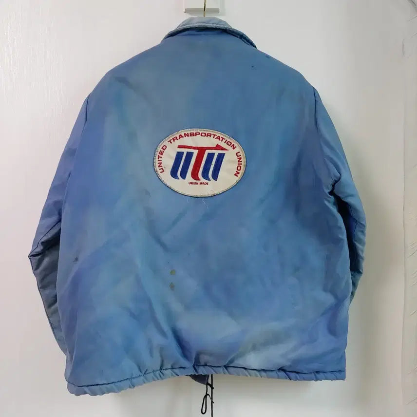 [BUNJANG] American Vintage Distressed Sun-Faded Jacket / 아메리칸 빈티지 자켓 선페이드 디스트레스드