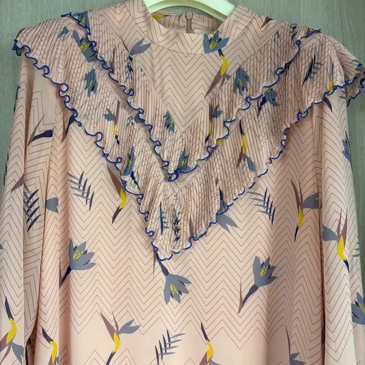 [BUNJANG] OHL Chiffon Long Dress / OHL의 쉬폰 롱 원피스