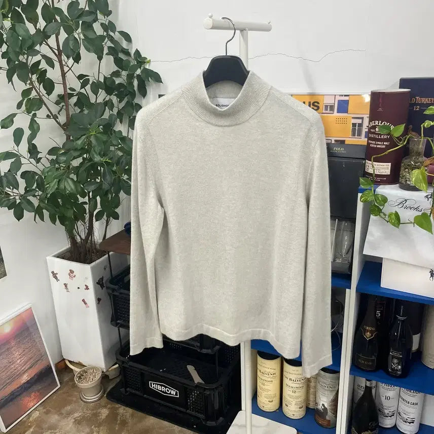 [BUNJANG] Solid Homme 100% Cashmere Turtleneck 50 / 솔리드옴므 캐시미어100% 터틀넥 50