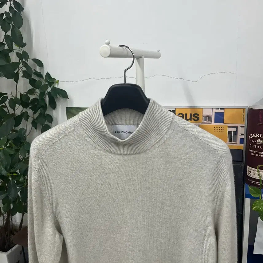 [BUNJANG] Solid Homme 100% Cashmere Turtleneck 50 / 솔리드옴므 캐시미어100% 터틀넥 50