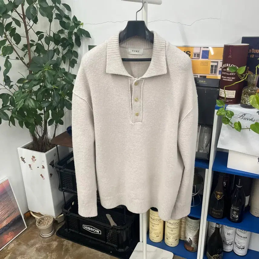 [BUNJANG] Time Homme Color Knit L / 타임옴므 칼라 니트 L