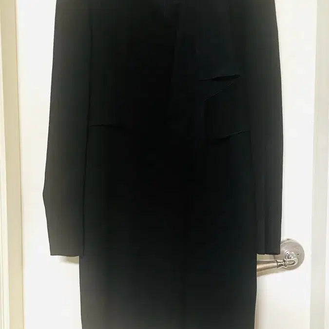 [BUNJANG] Michaa Black Chiffon Dress - Size 55 / 미샤 MICHAA 원피스