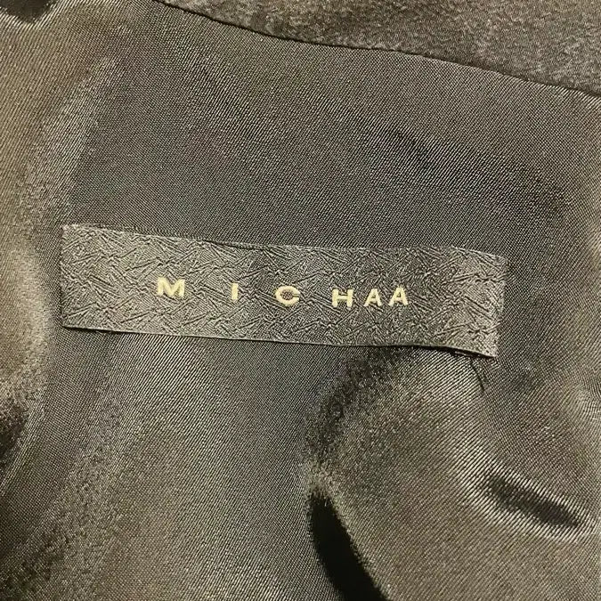 [BUNJANG] Michaa Black Chiffon Dress - Size 55 / 미샤 MICHAA 원피스