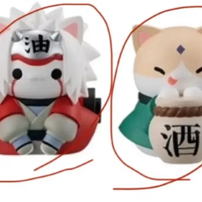 [SOLD OUT] 나루토 냐루토 메가캣 츠나데 지라이야 일괄