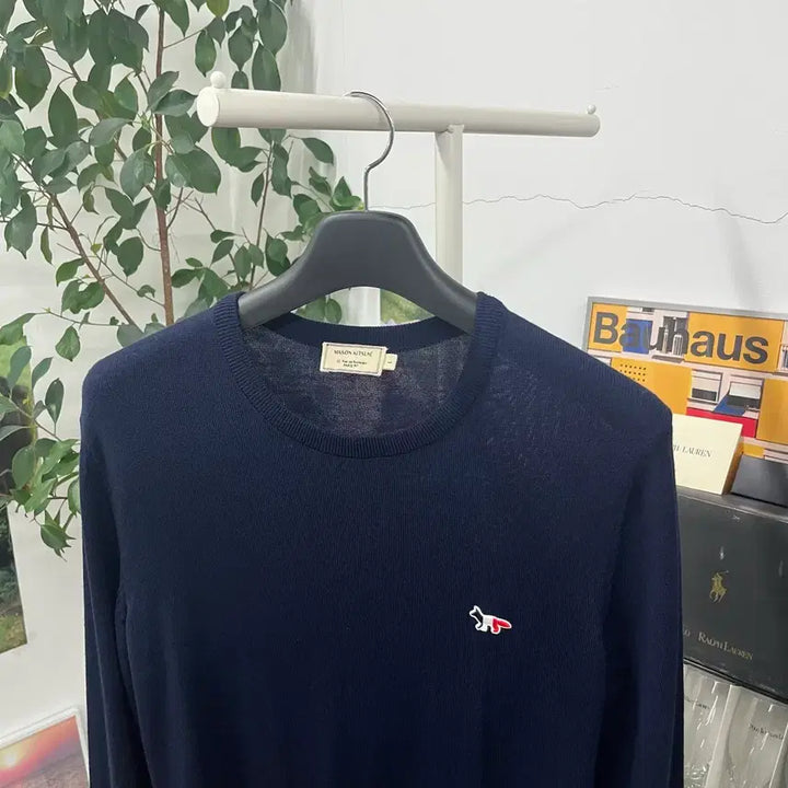 [BUNJANG] Maison Kitsune Triple Fox Knit L / 메종키츠네 트리플폭스 니트 L