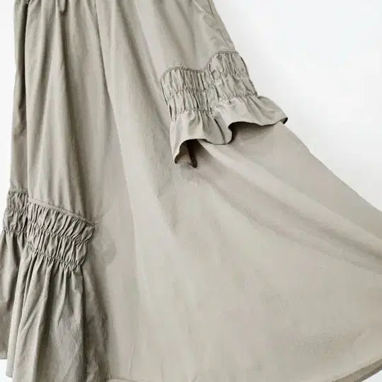 [SOLD OUT] 라피아프 바스락 스커트