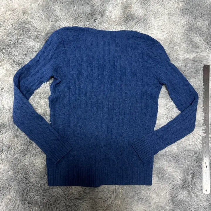 [BUNJANG] Polo Ralph Lauren Cashmere V-Neck Knit Sweater / 폴로랄프로렌 브이넥 캐시미어 니트 L사이즈
