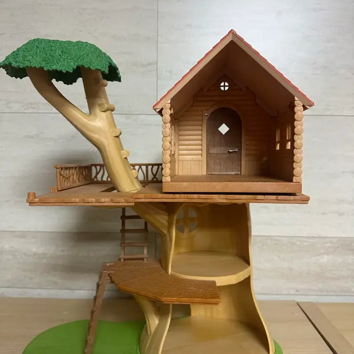 [BUNJANG] Sylvanian Families Old Log House Treehouse / 실바니안 패밀리  올드 통나무집 트리하우스