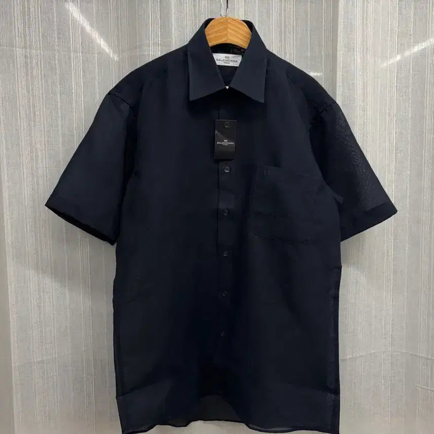 [SOLD OUT] 발렌시아가 BB 로고 반팔 셔츠 Balenciaga