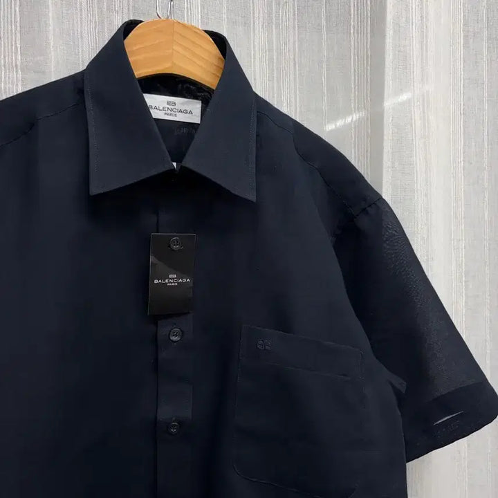 [SOLD OUT] 발렌시아가 BB 로고 반팔 셔츠 Balenciaga
