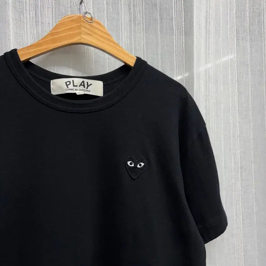 [BUNJANG] Comme des Garcons Play Black Heart T-Shirt / 꼼데가르송 플레이 블랙 하트 반팔 티셔츠