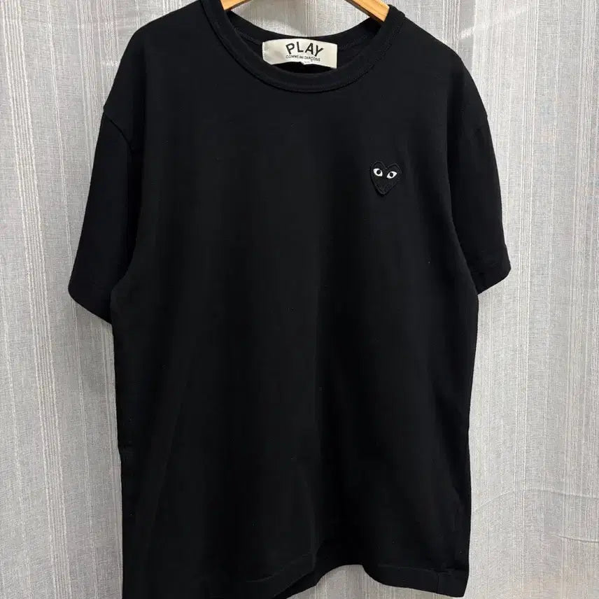 [BUNJANG] Comme des Garcons Play Black Heart T-Shirt / 꼼데가르송 플레이 블랙 하트 반팔 티셔츠