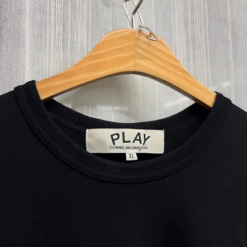 [BUNJANG] Comme des Garcons Play Black Heart T-Shirt / 꼼데가르송 플레이 블랙 하트 반팔 티셔츠