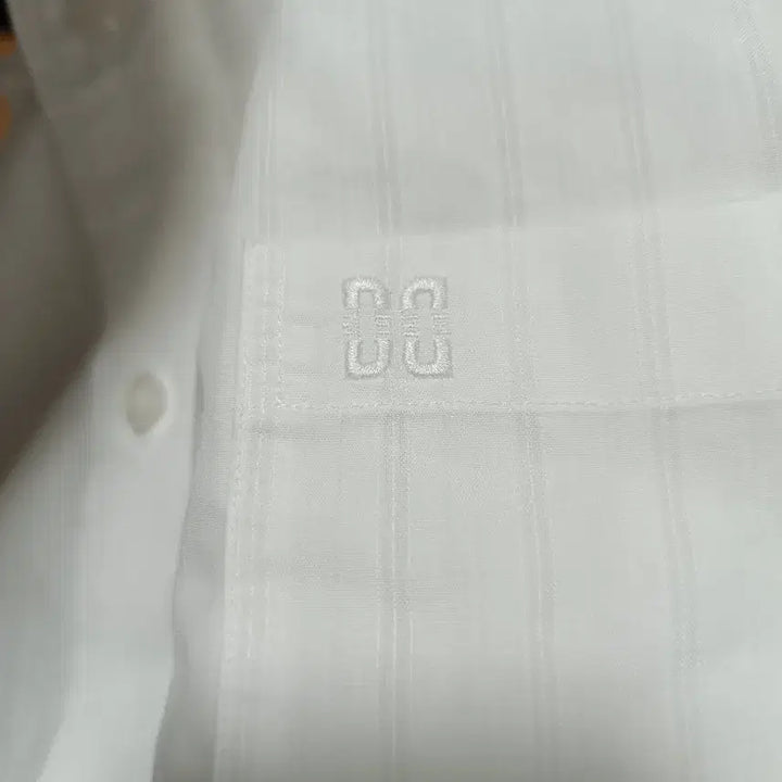 [BUNJANG] Daks White Short Sleeve Shirt / 닥스 흰색 반팔 셔츠 105 화이트