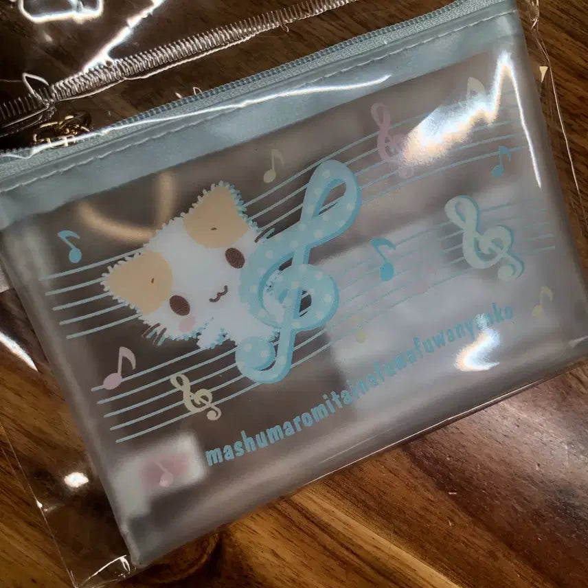 [BUNJANG] Sanrio Marshmallow Mini Clear Pouch / 산리오 마슈마로 미니 클리어 파우치