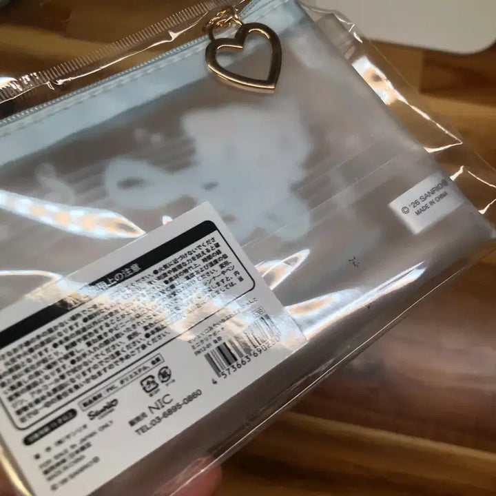 [BUNJANG] Sanrio Marshmallow Mini Clear Pouch / 산리오 마슈마로 미니 클리어 파우치