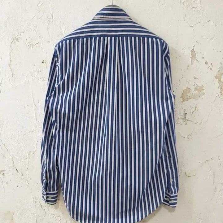 [BUNJANG] Polo Ralph Lauren Striped Custom Fit Shirt M / 폴로 랄프로렌 스트라이프 커스텀핏 셔츠 M