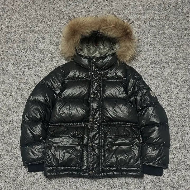 [BUNJANG] Moncler Allagnon Giubbotto Black Puffer Jacket / 몽클레어 퍼 여성 패딩