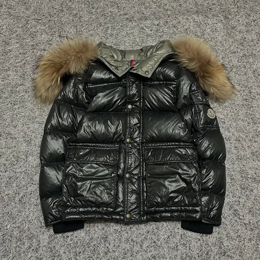 [BUNJANG] Moncler Allagnon Giubbotto Black Puffer Jacket / 몽클레어 퍼 여성 패딩