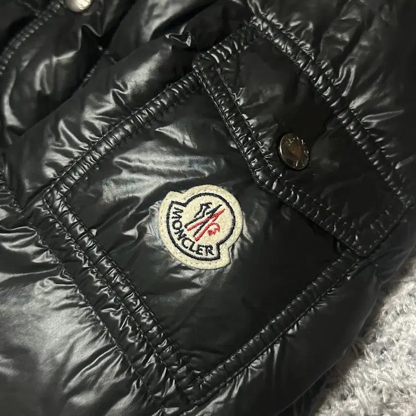 [BUNJANG] Moncler Allagnon Giubbotto Black Puffer Jacket / 몽클레어 퍼 여성 패딩