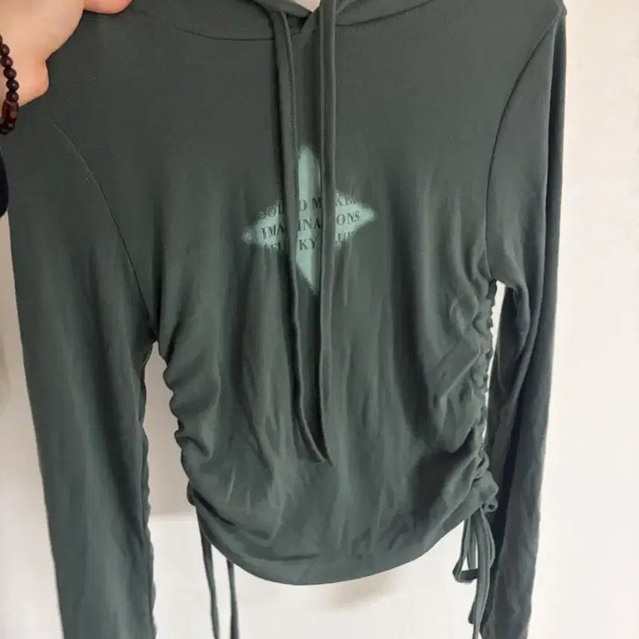 [BUNJANG] Long Sleeve Crop Top / 롱 슬리브 크롭티
