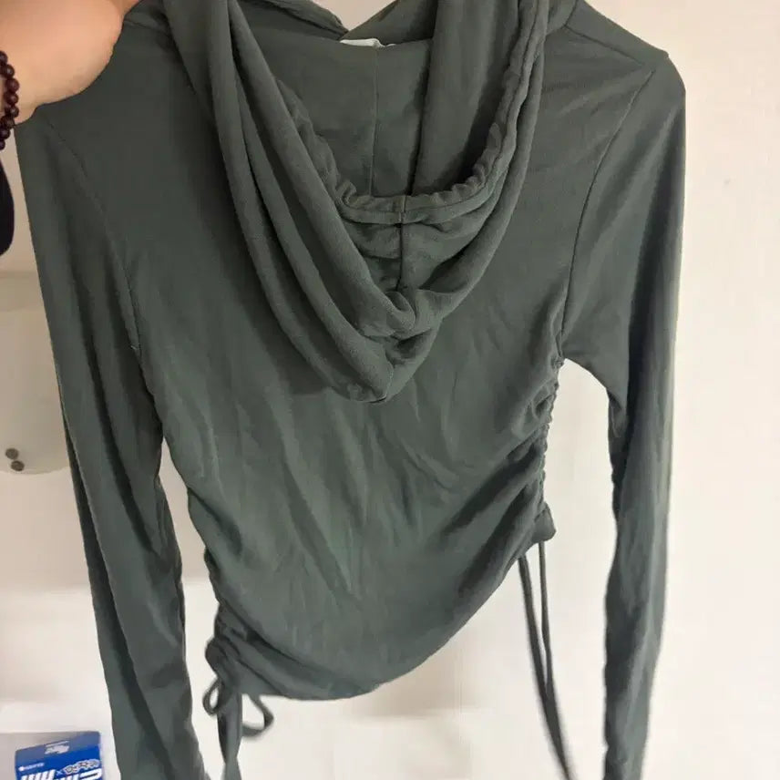 [BUNJANG] Long Sleeve Crop Top / 롱 슬리브 크롭티