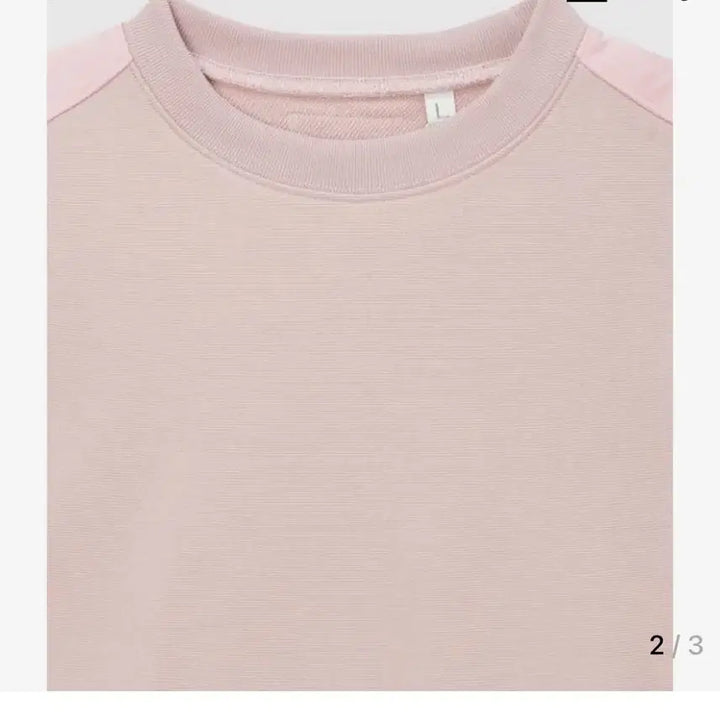 [SOLD OUT] 노이스 noice 수피마 믹스 맨투맨(새상품)
