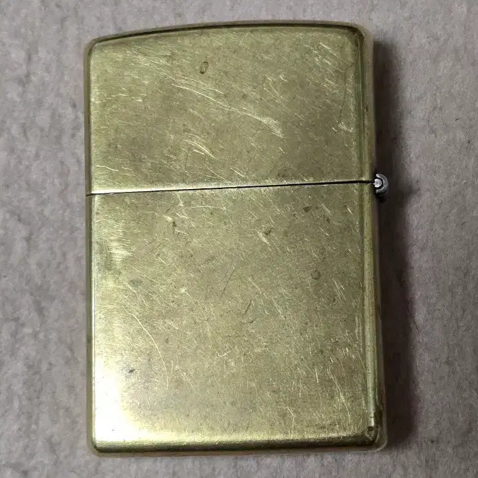 [BUNJANG] Zippo Brass Lighter / 지포 라이터 황동색 Made in USA