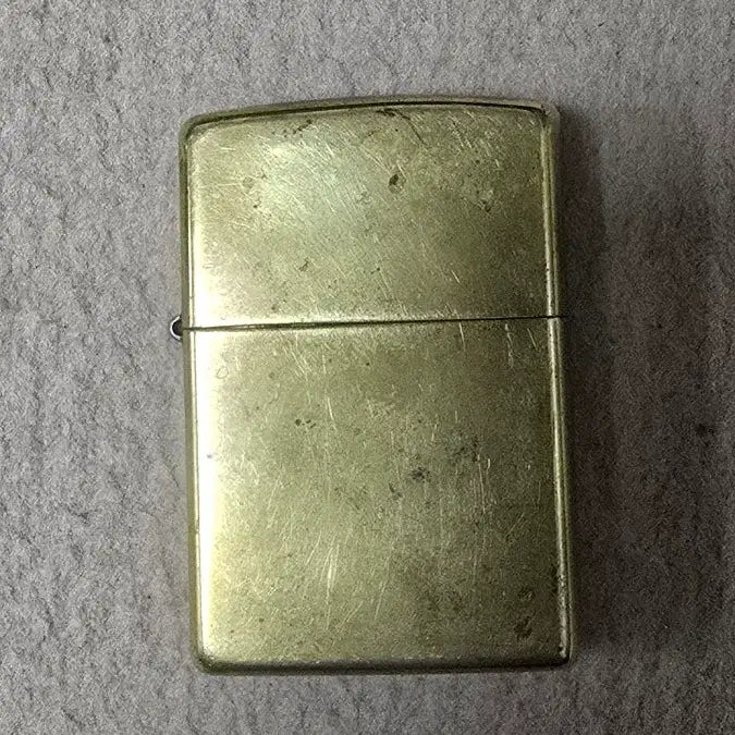 [BUNJANG] Zippo Brass Lighter / 지포 라이터 황동색 Made in USA