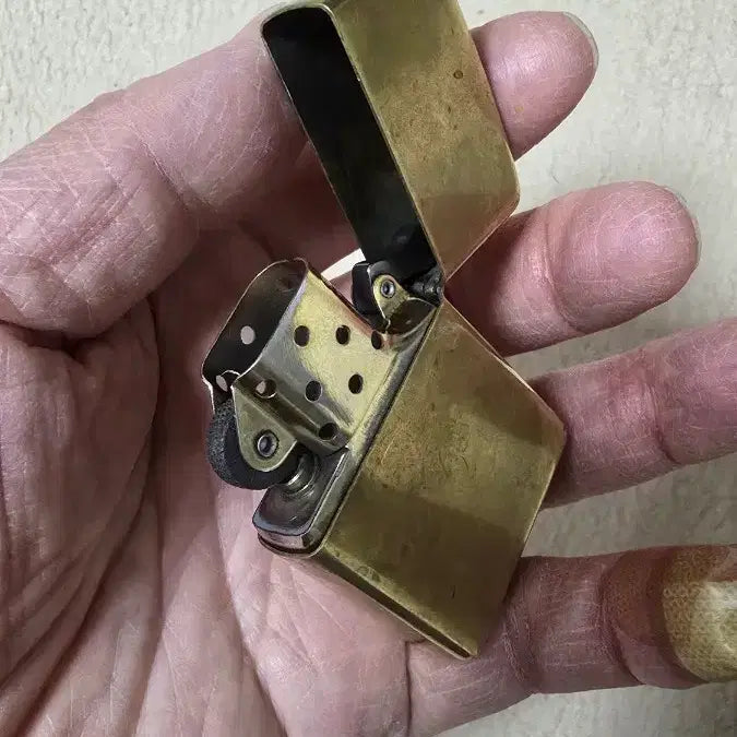 [BUNJANG] Zippo Brass Lighter / 지포 라이터 황동색 Made in USA