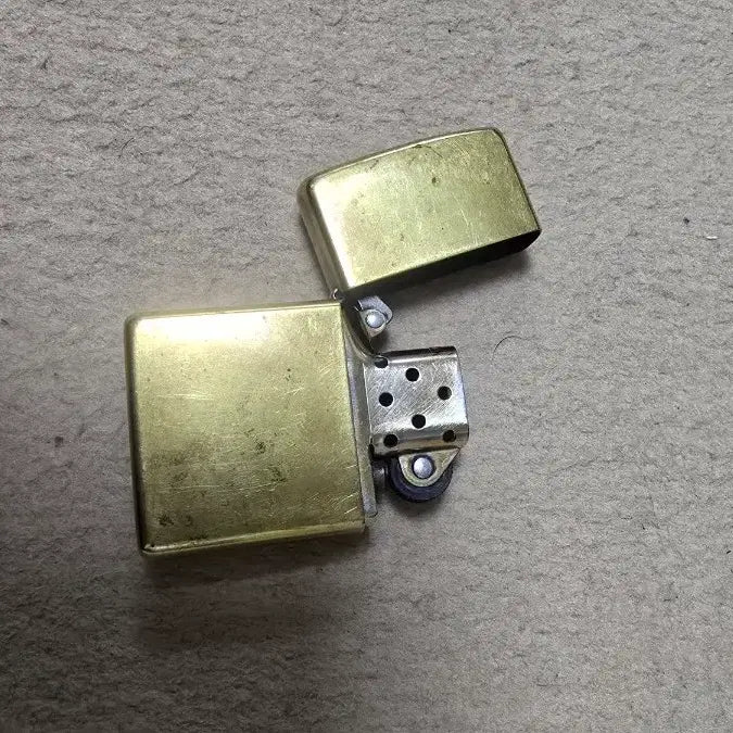 [BUNJANG] Zippo Brass Lighter / 지포 라이터 황동색 Made in USA