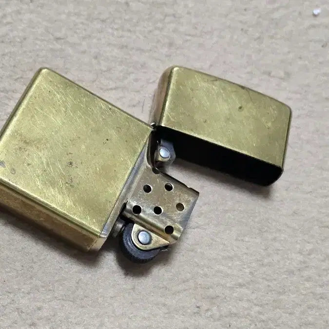 [BUNJANG] Zippo Brass Lighter / 지포 라이터 황동색 Made in USA