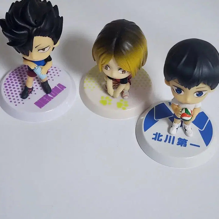 [BUNJANG] Haikyuu!! Chibi큥 Kenma Kuroo Kageyama Figure Bundle Set / 일괄) 하이큐 치비큥 캬라 켄마 쿠로오 카게야마 고전 피규어