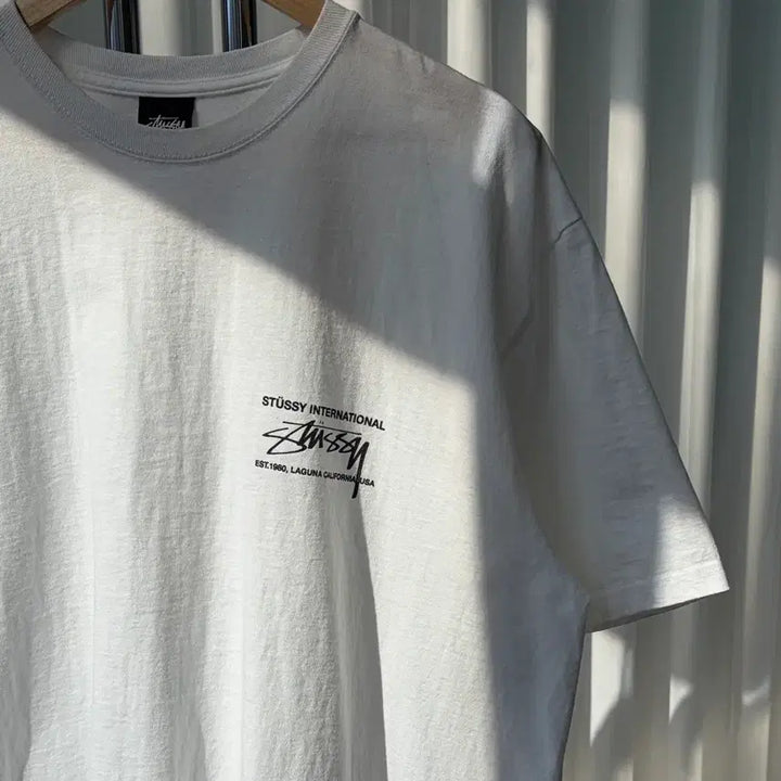 [BUNJANG] Stussy Smooth International T-shirt White / [XL]스투시 Stussy 스무스 인터내셔널 티셔츠 화이트